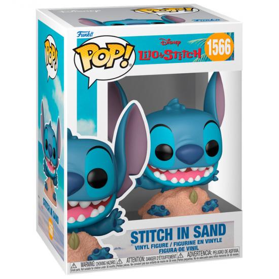 Ajándék ötlet  Disney Lilo & Stitch  Stitch in Sand #1566   figura