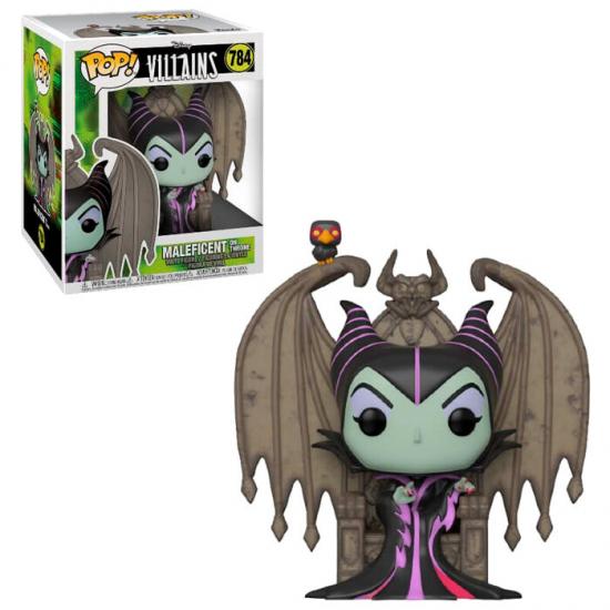 Ajándék ötlet  Disney Villains Maleficent with Throne #784  15 cm figura