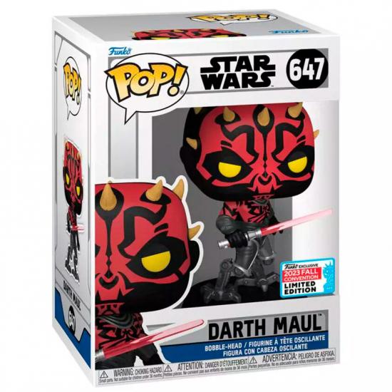 Ajándék ötlet   Star Wars Darth Maul Exclusive #647   figura