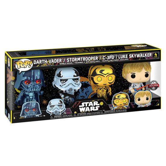 Ajándék ötlet  Star Wars Exclusive 4dbos szett   figurák