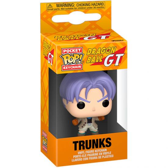 Ajándék ötlet  Pocket ! Dragon Ball GT Trunks & Gill kulcstartó