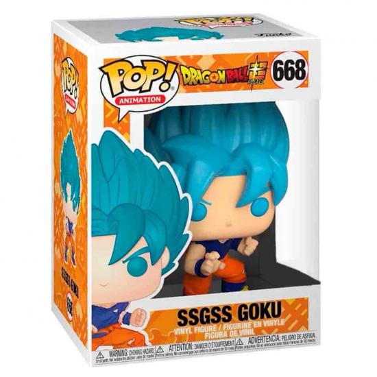 Ajándék ötlet  Dragon Ball Super SSGSS Goku Exclusive #668   figura
