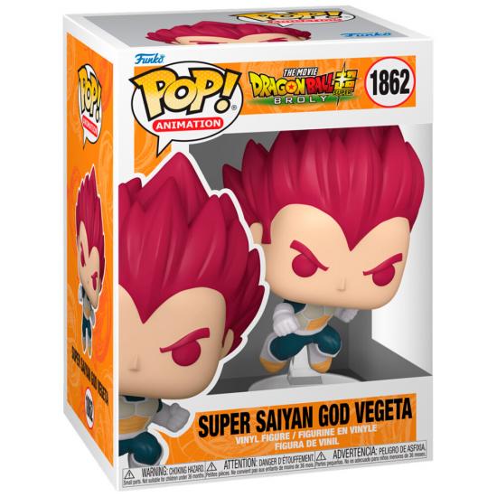 Ajándék ötlet  Dragon Ball Super Broly Super Saiyan God Vegeta #1862   figura