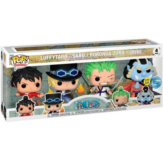 Ajándék ötlet  One Piece Exclusive 4dbos szett   figurák