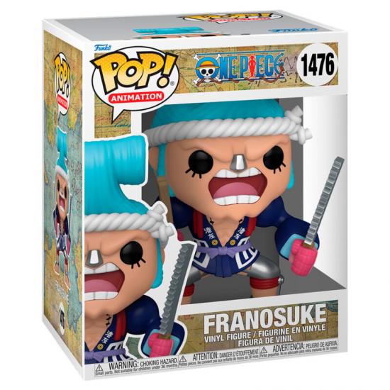 Ajándék ötlet  Super One Piece Franosuke #1476   figura