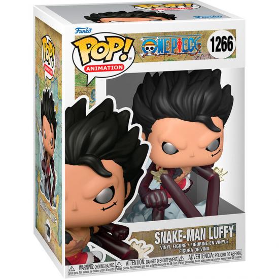 Ajándék ötlet  One Piece SnakeMan Luffy #1266   figura