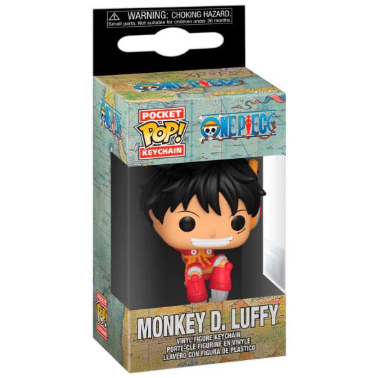 Ajándék ötlet  Pocket ! One Piece Monkey D. Luffy kulcstartó