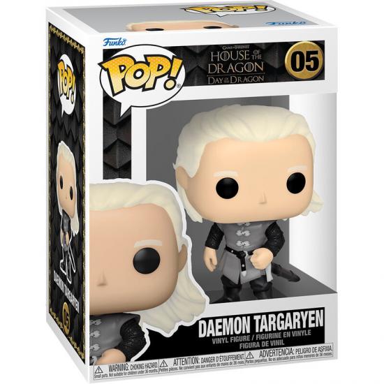 Ajándék ötlet  Game of Thrones House of the Dragon Daemon Targaryen #05   figura