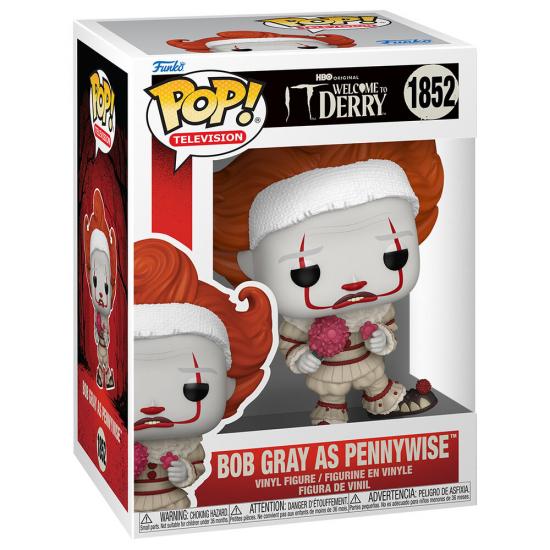 Ajándék ötlet   Movies AZ  IT Welcome To Derry Bob Gray as Pennywise 1852   figura