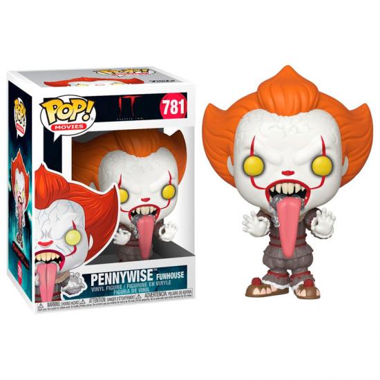Ajándék ötlet   Movies AZ  IT Chapter 2 Pennywise with Dog Tongue #781   figura