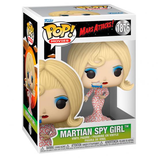Ajándék ötlet   Anime Mars Attacks Martian Spy Girl #1876   figura