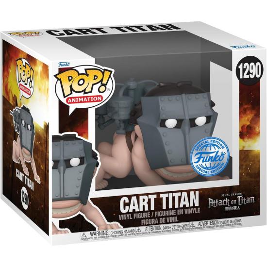 Ajándék ötlet   Anime Super Attack On Titan Cart Titan Exclusive #1290   figura