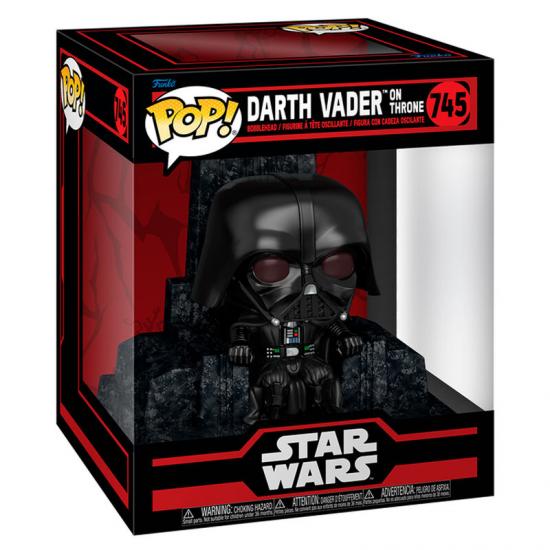 Ajándék ötlet  Deluxe Star Wars Darth Vader on Throne #745  15cm figura