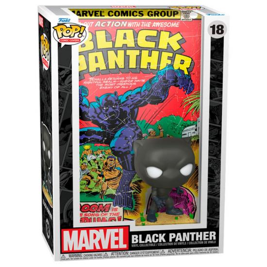 Ajándék ötlet  Comic Cover Marvel Black Panther #18   figura