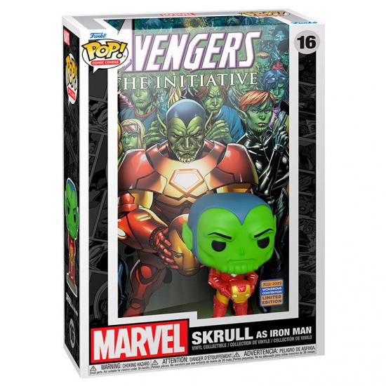 Ajándék ötlet  Album Marvel Avengers Skrull as Iron Man Exclusive #16   figura