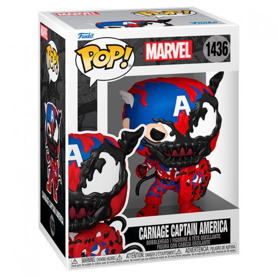 Ajándék ötlet  Marvel Carnage Captain America #1436   figura