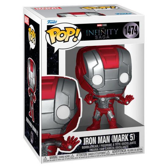 Ajándék ötlet  Marvel Infinity Saga Iron Man Mark 5 #1474   figura