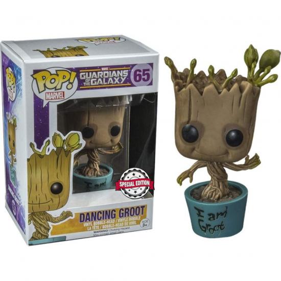 Ajándék ötlet  Marvel Guardians of the Galaxy Dancing I Am Groot Exclusive #65   figura