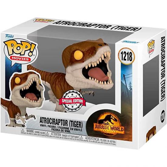 Ajándék ötlet  Jurassic World Atrociraptor Tiger Exclusive #1218   figura