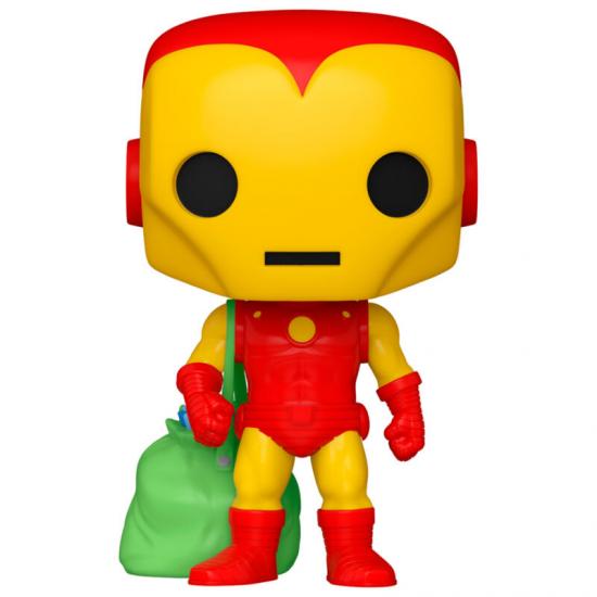 Ajándék ötlet  Marvel Holiday Iron Man  Vasember #1282   figura