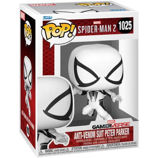 Ajándék ötlet  Marvel SpiderMan 2 AntiVenom Suit Peter Parker #1025   figura