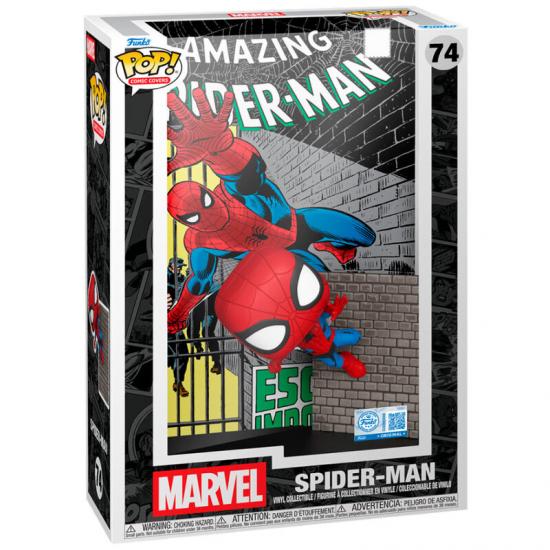 Ajándék ötlet  Comic Cover Marvel SpiderMan Exclusive #74   figura