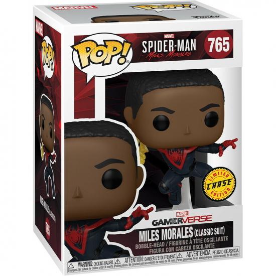 Ajándék ötlet  Spiderman Miles Morales Classic Suit Chase  765   figura