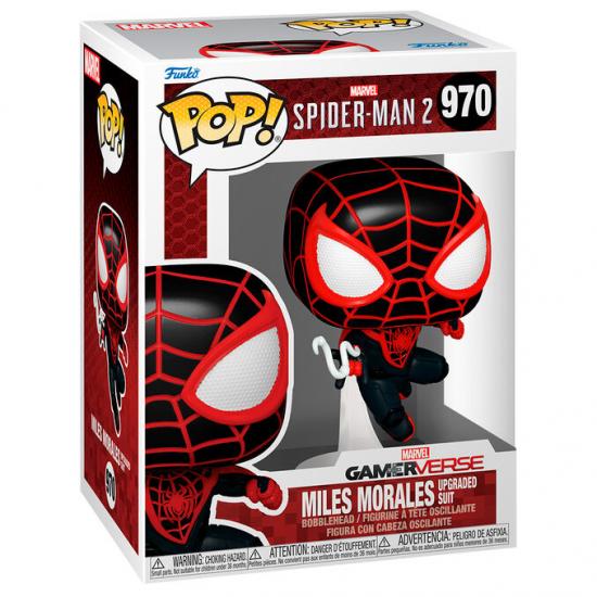 Ajándék ötlet  Marvel Spiderman 2 Miles Morales Upgraded Suit #970   figura