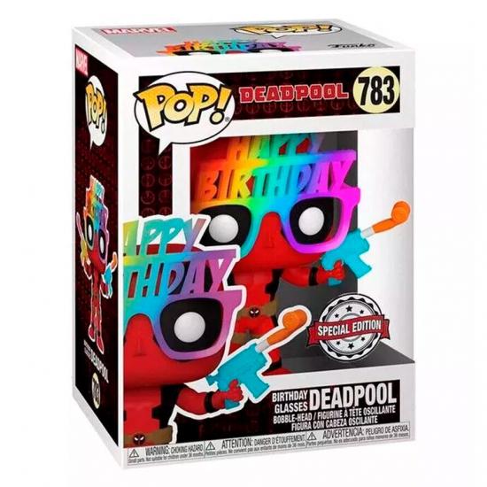 Ajándék ötlet  Marvel Deadpool 30th Birthday Hat Deadpool Exclusive #783   figura