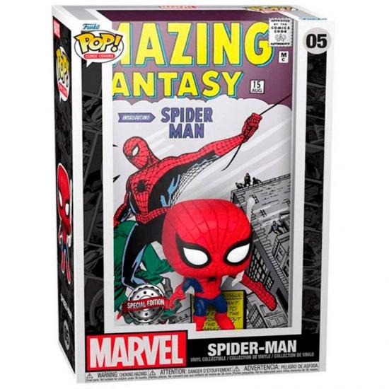 Ajándék ötlet  Comic Cover Marvel Amazing Spiderman Pókember Exclusive #05   figura
