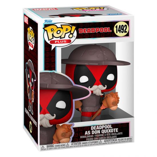 Ajándék ötlet  Plus Marvel Deadpool  Deadpool as Don Quixote #1492   figura