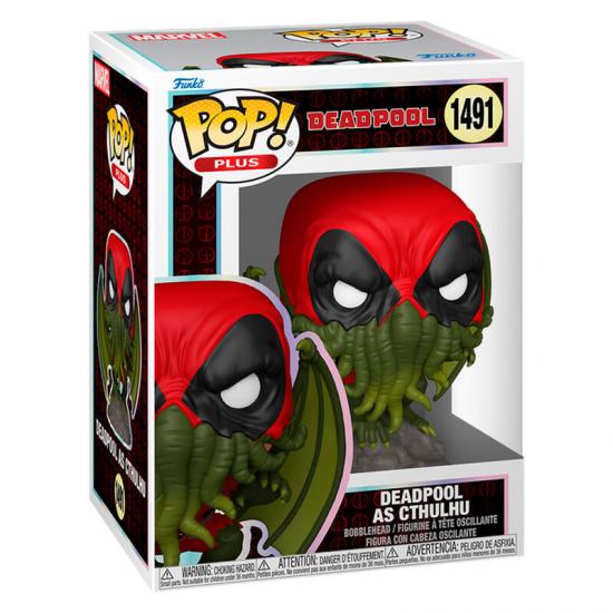 Ajándék ötlet  Plus Marvel Deadpool  Deadpool as Cthulhu #1491   figura