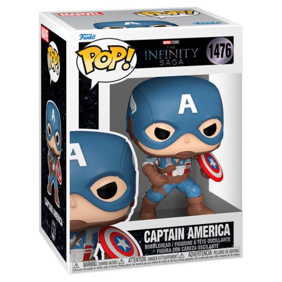 Ajándék ötlet  Marvel Infinity Saga Captain America Amerika kapitány #1476   figura