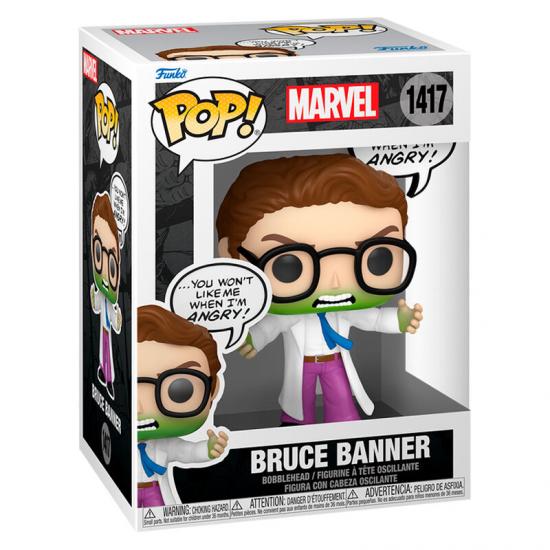 Ajándék ötlet  Marvel Bruce Banner Hulk #1417   figura