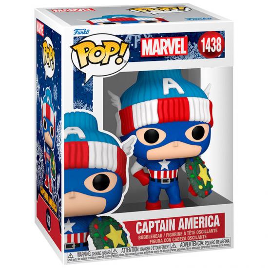Ajándék ötlet  Marvel Captain America Holiday #1438   figura