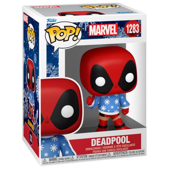 Ajándék ötlet  Marvel Holiday Deadpool #1283   figura