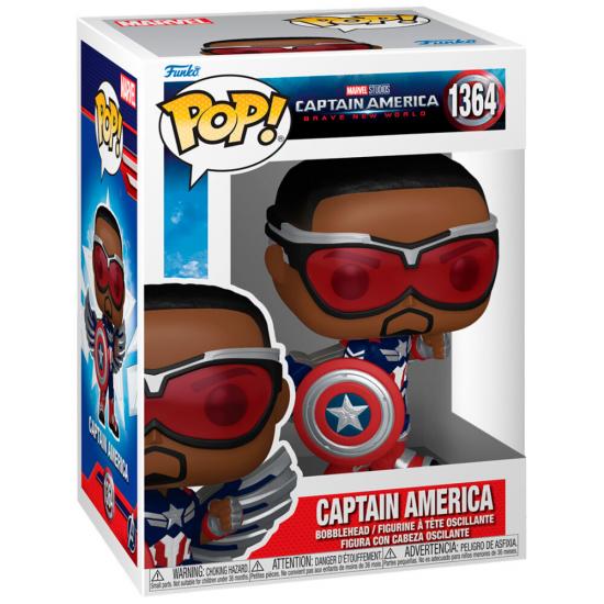 Ajándék ötlet  Marvel Captain America Brave New World Captain America #1364   figura