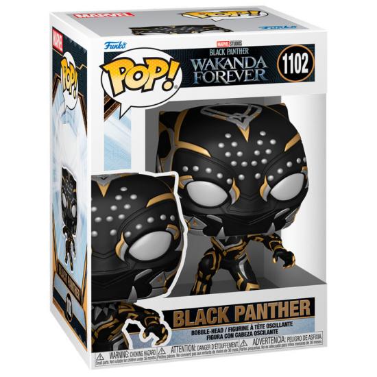 Ajándék ötlet  Marvel Black Panther Wakanda Forever Black Panther #1102   figura