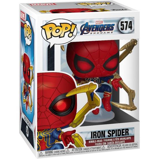 Ajándék ötlet  Marvel Avengers Endgame Iron Spider with Nano Gauntlet #574   figura