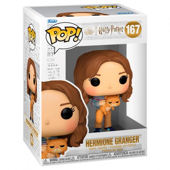 Ajándék ötlet  Harry Potter és az azkabani fogoly: Hermione Granger Csámpással #167   figura