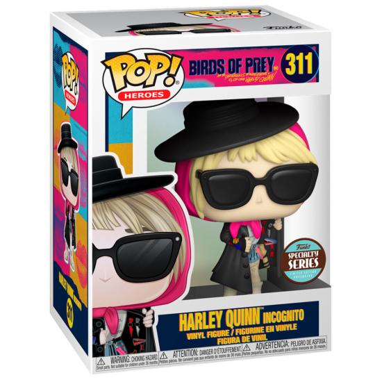Ajándék ötlet  Birds of Prey Harley Quinn Incognito Exclusive #311   figura