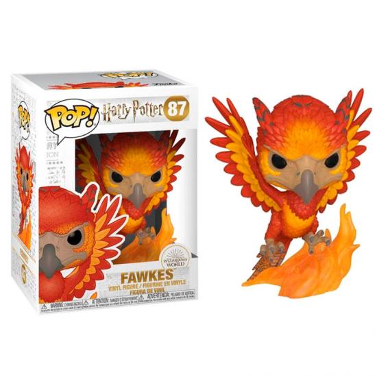 Ajándék ötlet   Harry Potter Fawkes #87   figura