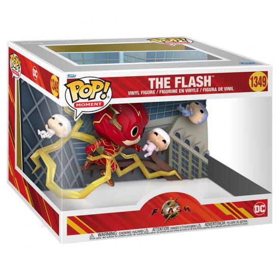 Ajándék ötlet  Moment DC Comics The Flash Baby Rescue #1349  15cm figura