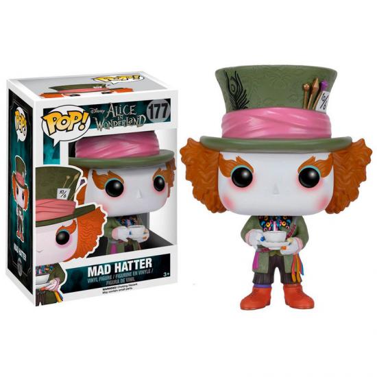 Ajándék ötlet  Alice in Wonderland Mad Hatter #177   figura