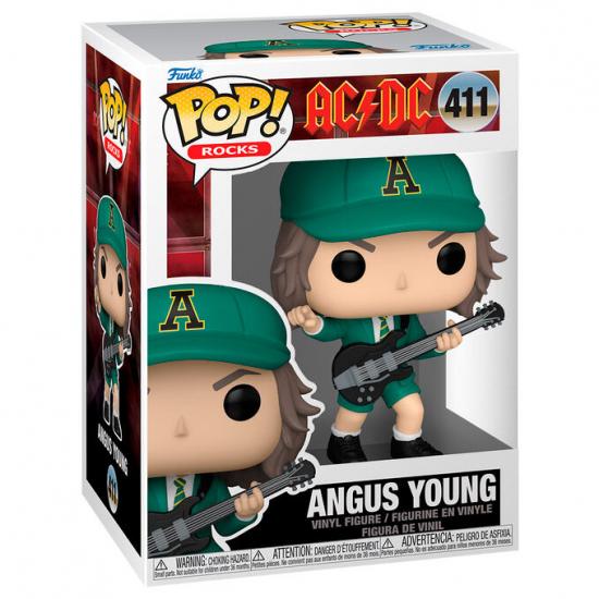 Ajándék ötlet  Rocks  AC/DC Angus Young Green 411   figura