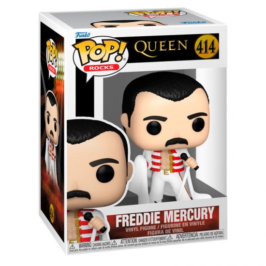 Ajándék ötlet  Queen Freddie Mercury #414   figura