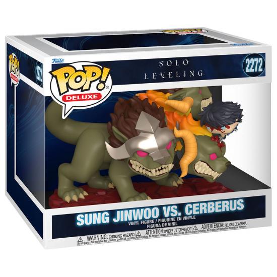 Ajándék ötlet  Deluxe Solo Leveling Sung Jinwoo vs. Cerberus #2272  15cm figura