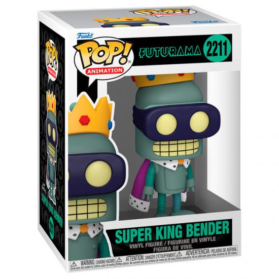 Ajándék ötlet  Disney Futurama Super King Bender #2211   figura