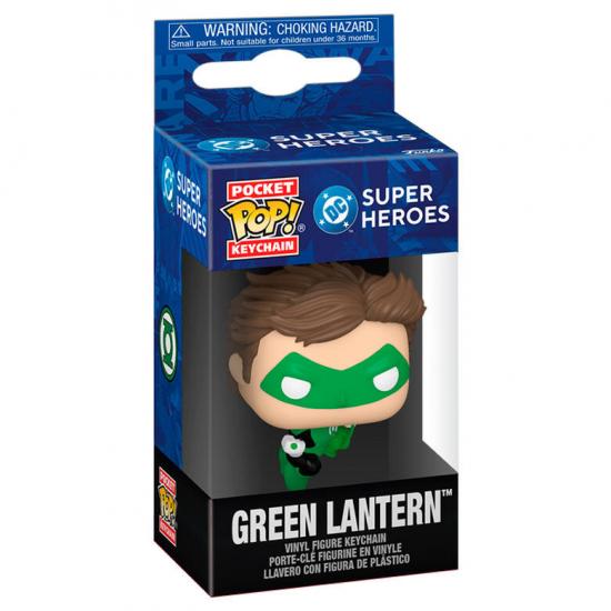 Ajándék ötlet  Pocket ! DC Comics Green Lantern Zöld lámpás kulcstartó