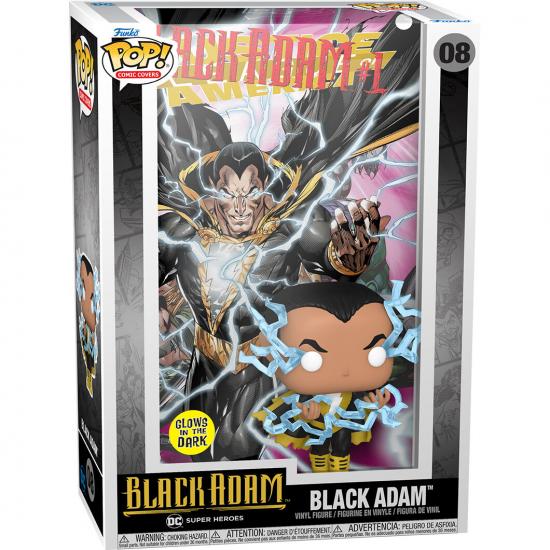 Ajándék ötlet  Comic Cover DC Comics Black Adam #08   figura